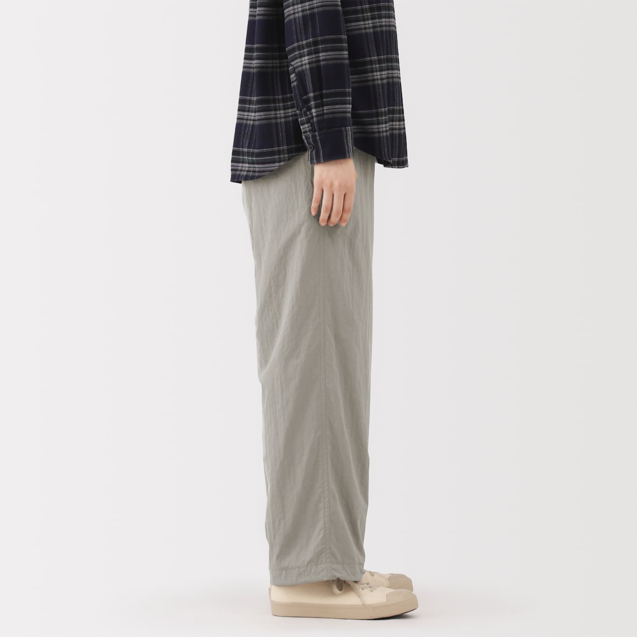 婦人　防風裏起毛　イージーパンツ