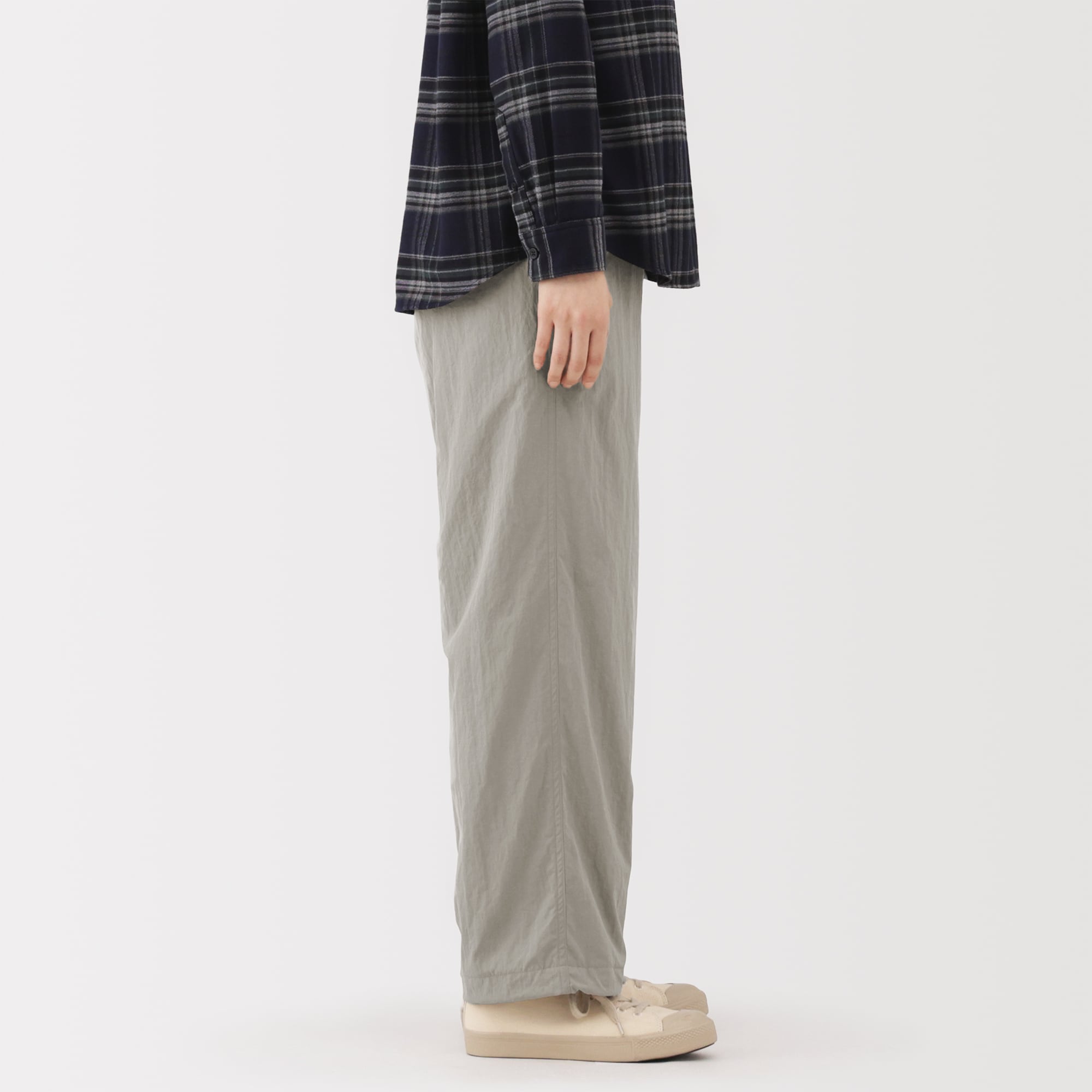 婦人　防風裏起毛　イージーパンツ