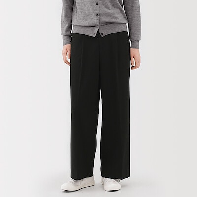 【10月上旬発売予定】婦人　起毛　ストレートパンツ