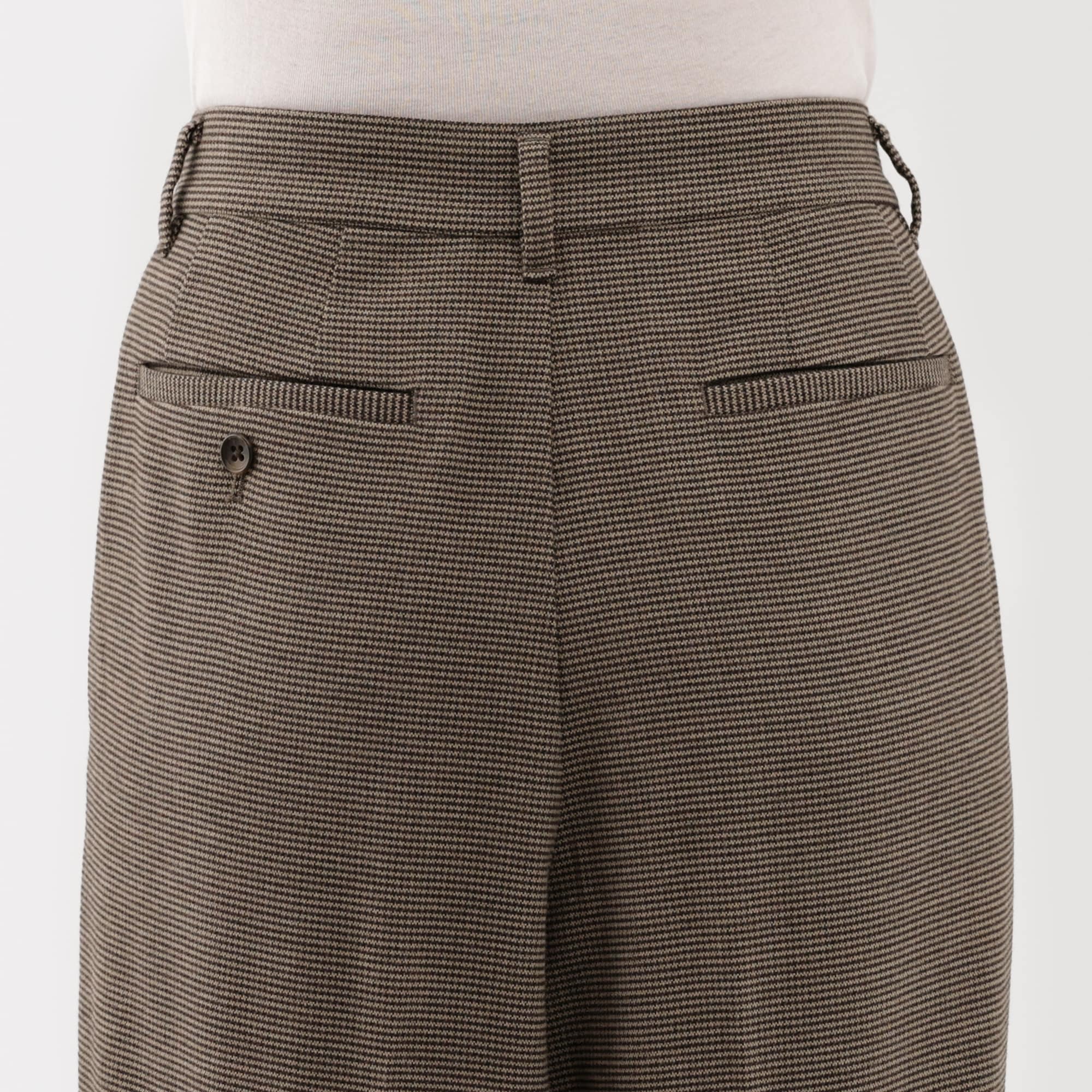 婦人　起毛　ストレートパンツ