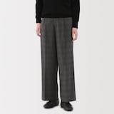 婦人　起毛　ストレートパンツ