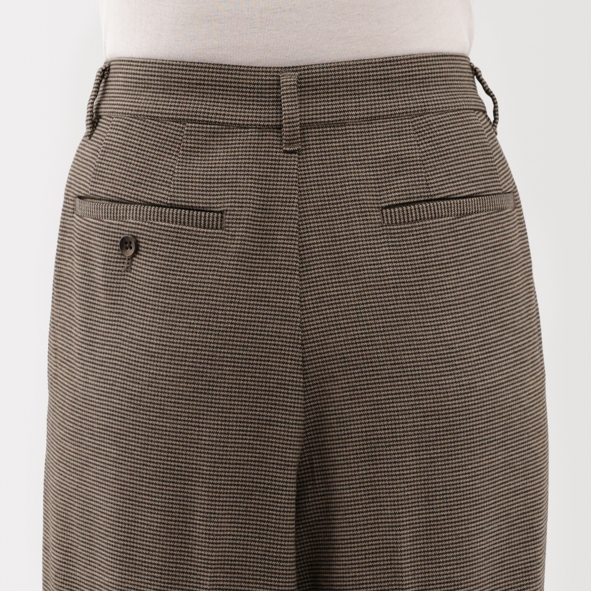 婦人　起毛　ストレートパンツ