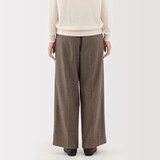 婦人　起毛　ストレートパンツ