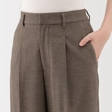 婦人　起毛　ストレートパンツ