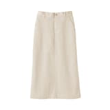 婦人　ストレッチコーデュロイ　ナロースカート