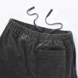 婦人　ストレッチコーデュロイ　イージーストレートパンツ