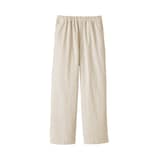 婦人　ストレッチコーデュロイ　イージーストレートパンツ