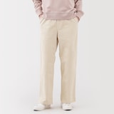 婦人　ストレッチコーデュロイ　イージーストレートパンツ