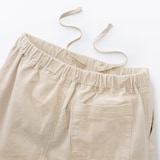 婦人　ストレッチコーデュロイ　イージーストレートパンツ