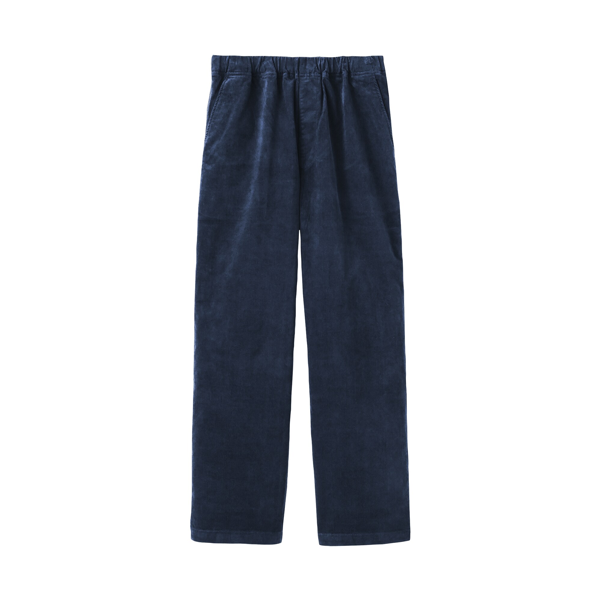 婦人　ストレッチコーデュロイ　イージーストレートパンツ