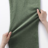 婦人　ストレッチコーデュロイ　イージーストレートパンツ