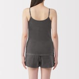 婦人　コットンベロアブラキャミソール