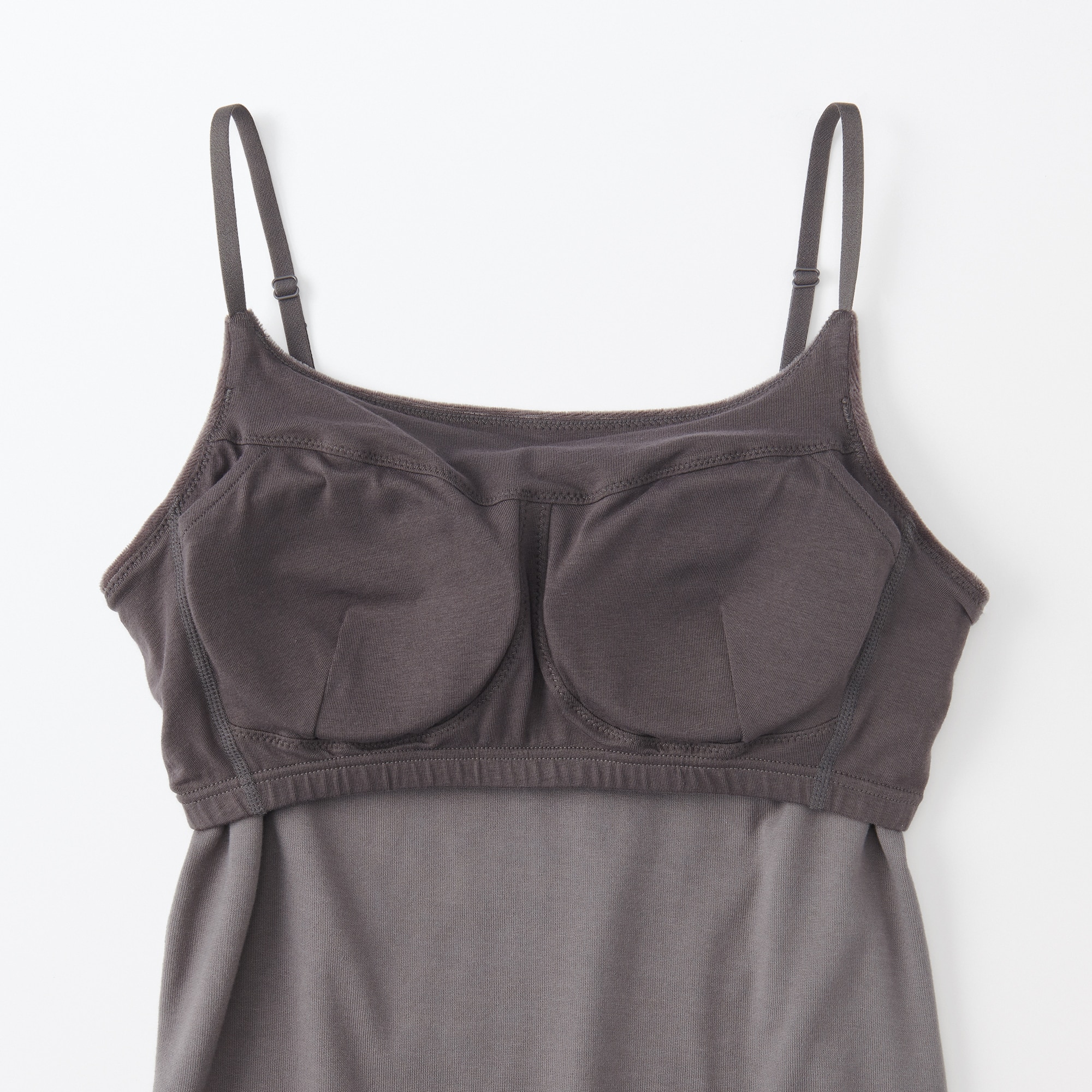 婦人　コットンベロアブラキャミソール