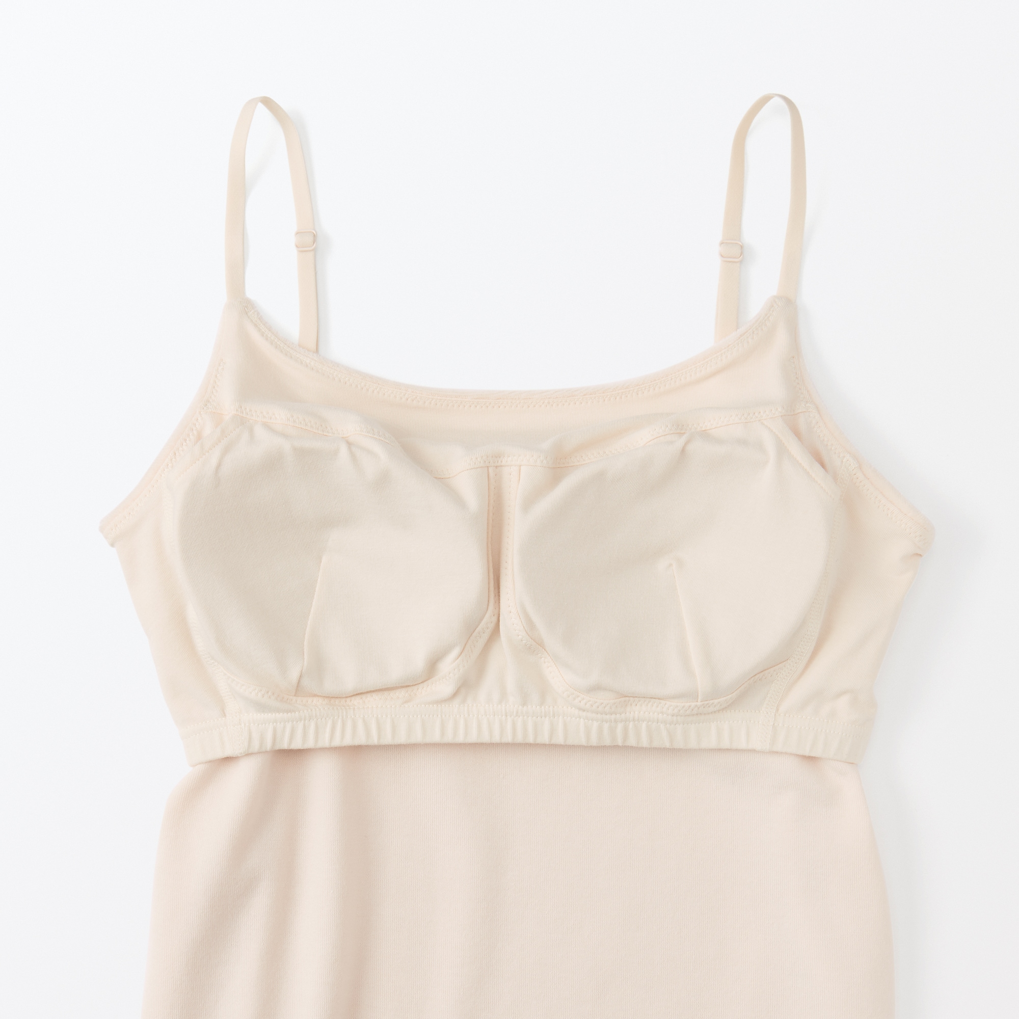 婦人　コットンベロアブラキャミソール