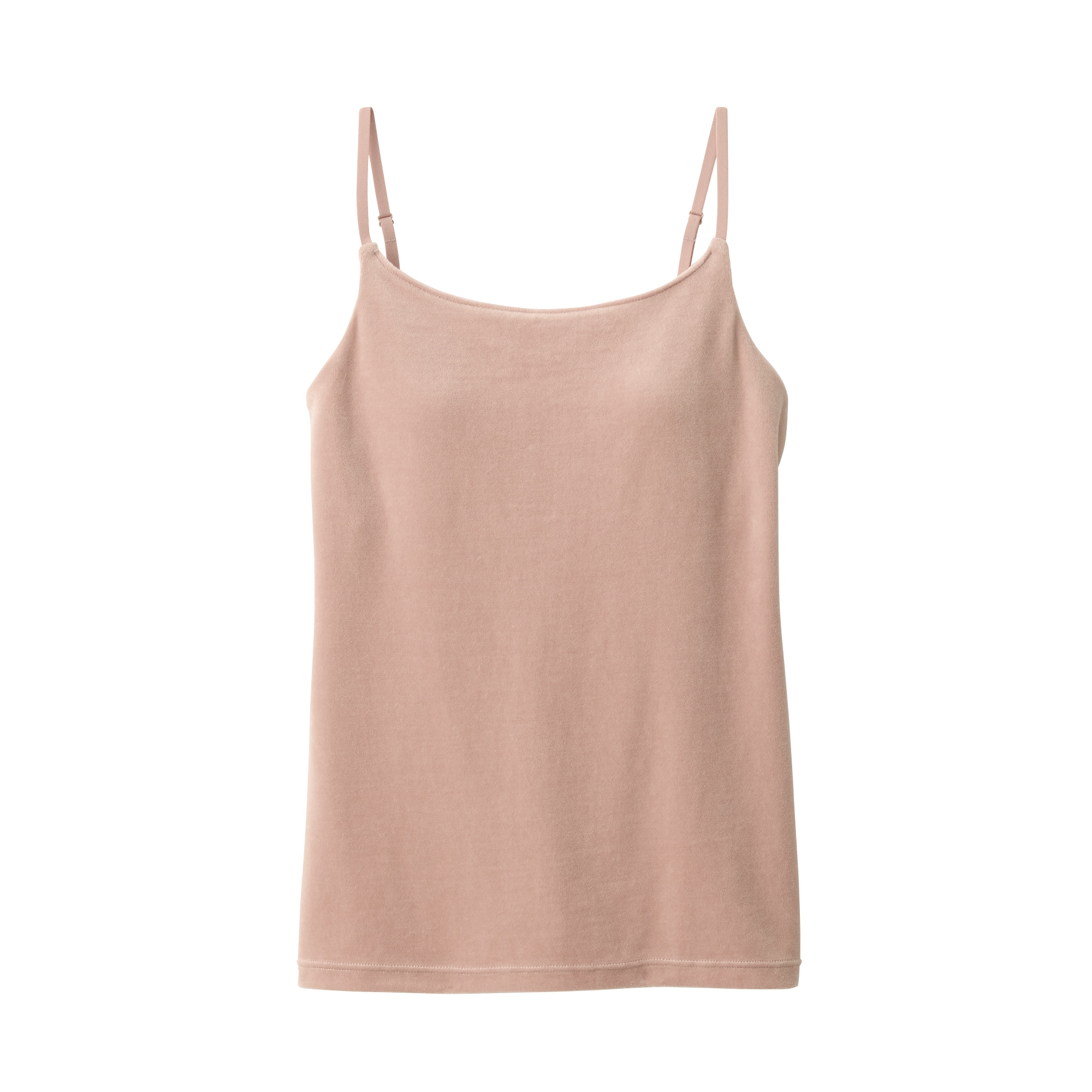 婦人　コットンベロアブラキャミソール