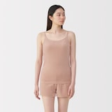 婦人　コットンベロアブラキャミソール