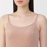 婦人　コットンベロアブラキャミソール
