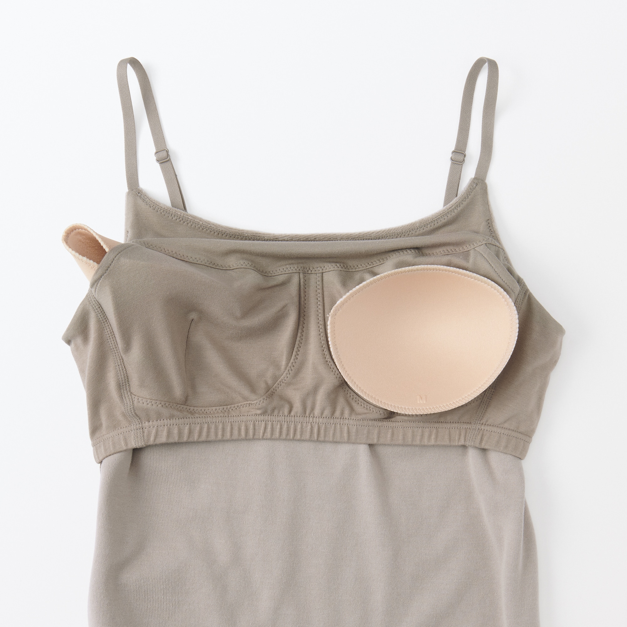 婦人　コットンベロアブラキャミソール