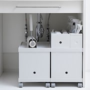ポリプロピレン収納ケース用キャスター ｖ ４個セット ファイルボックス 通販 無印良品