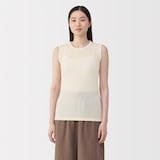 婦人　ウールスリーブレスＴシャツ