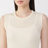 婦人　ウールスリーブレスＴシャツ