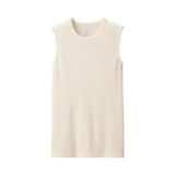 婦人　ウールスリーブレスＴシャツ