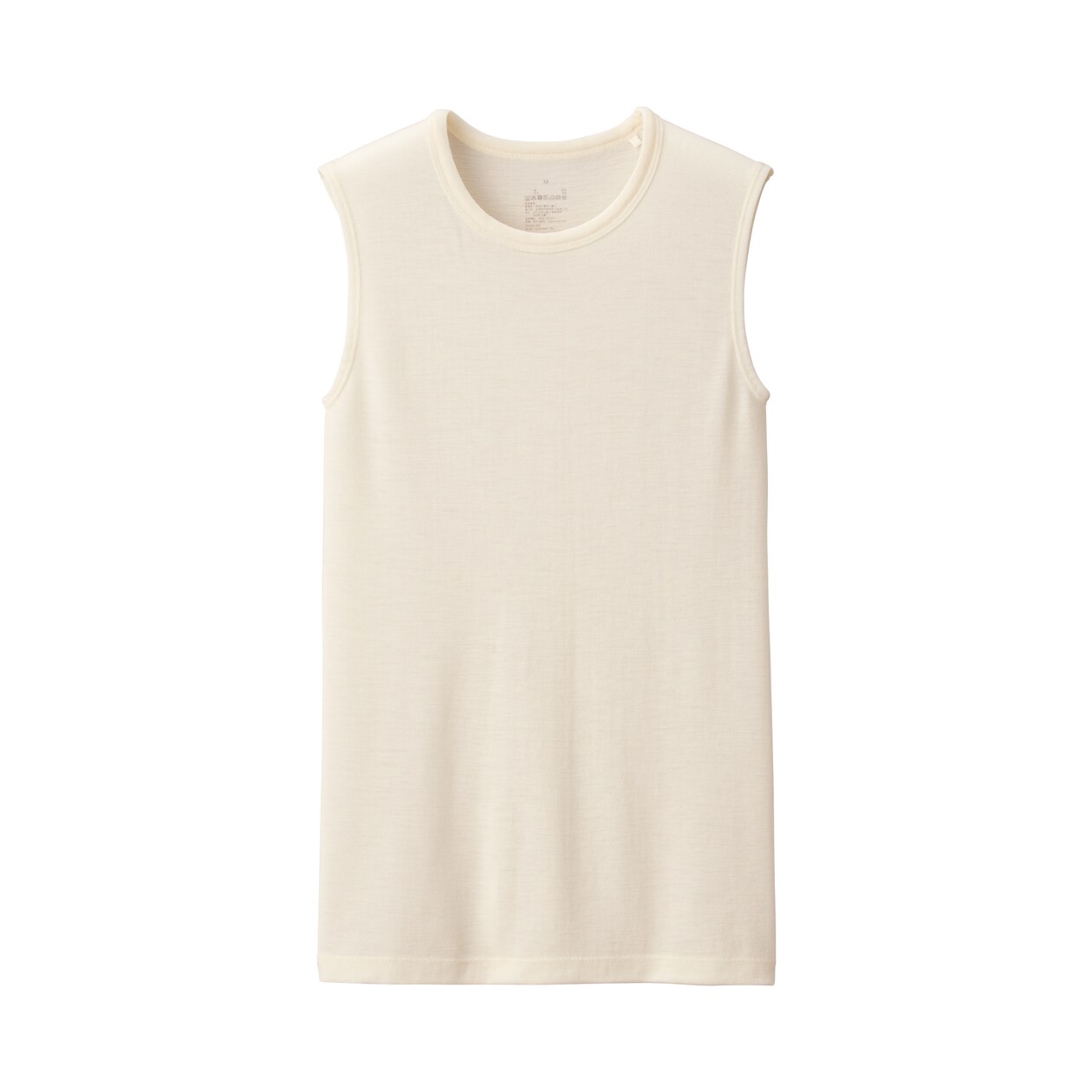 婦人　ウールスリーブレスＴシャツ