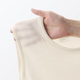 婦人　ウールスリーブレスＴシャツ