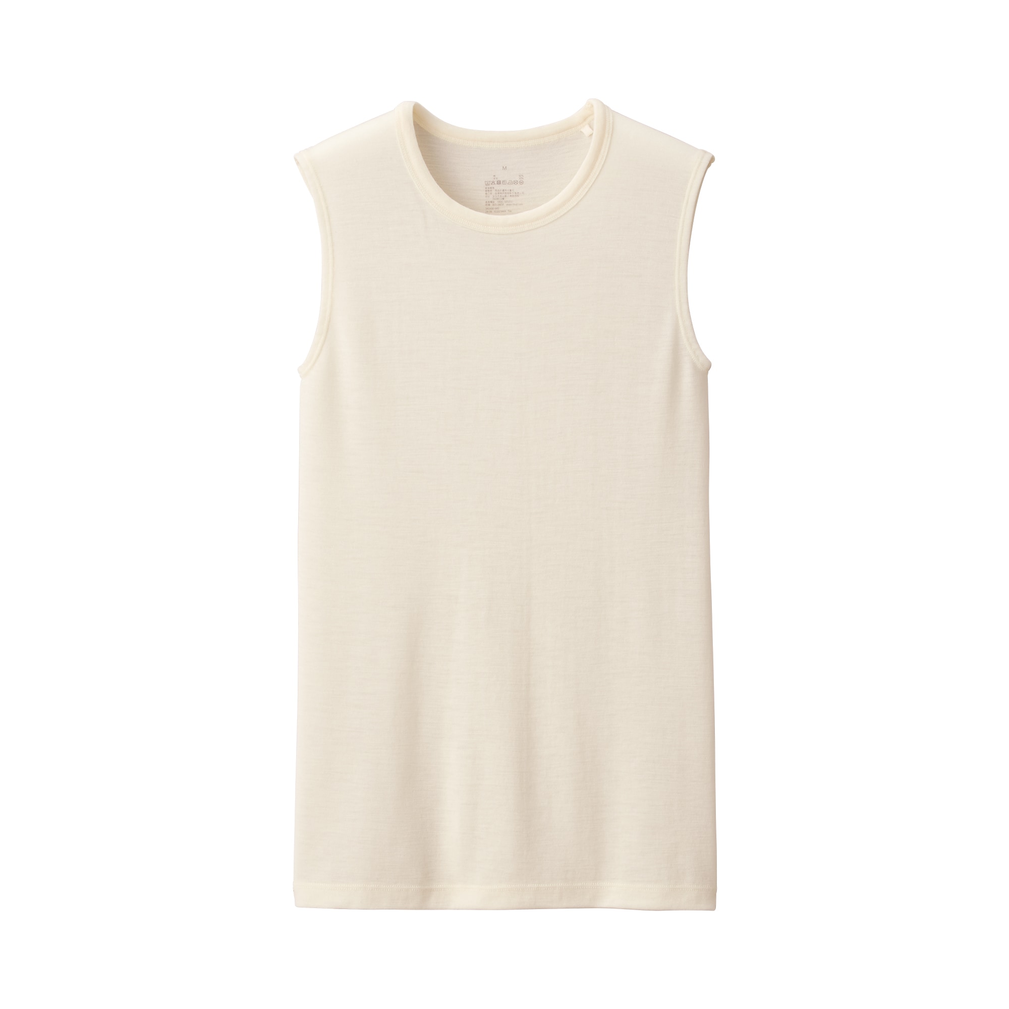 婦人　ウールスリーブレスＴシャツ