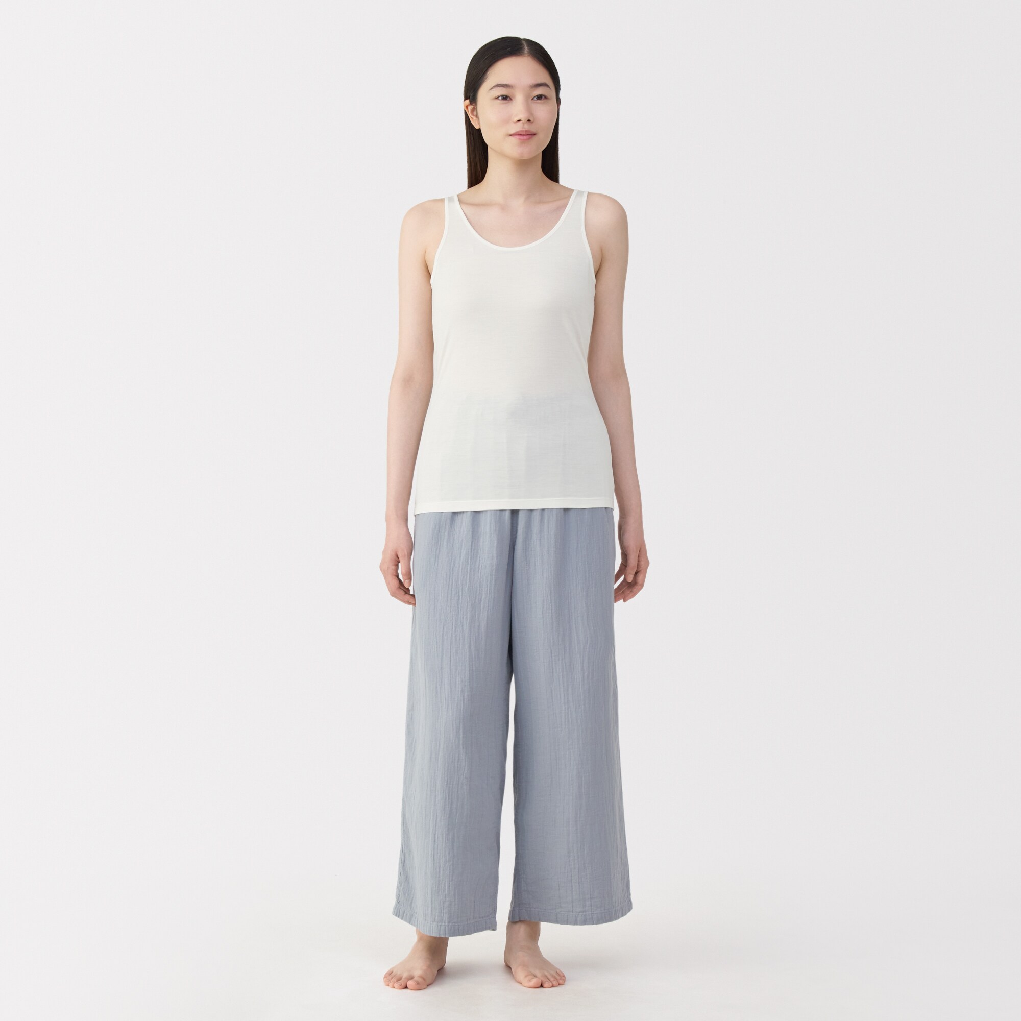 婦人 シルクタンクトップ | 無印良品