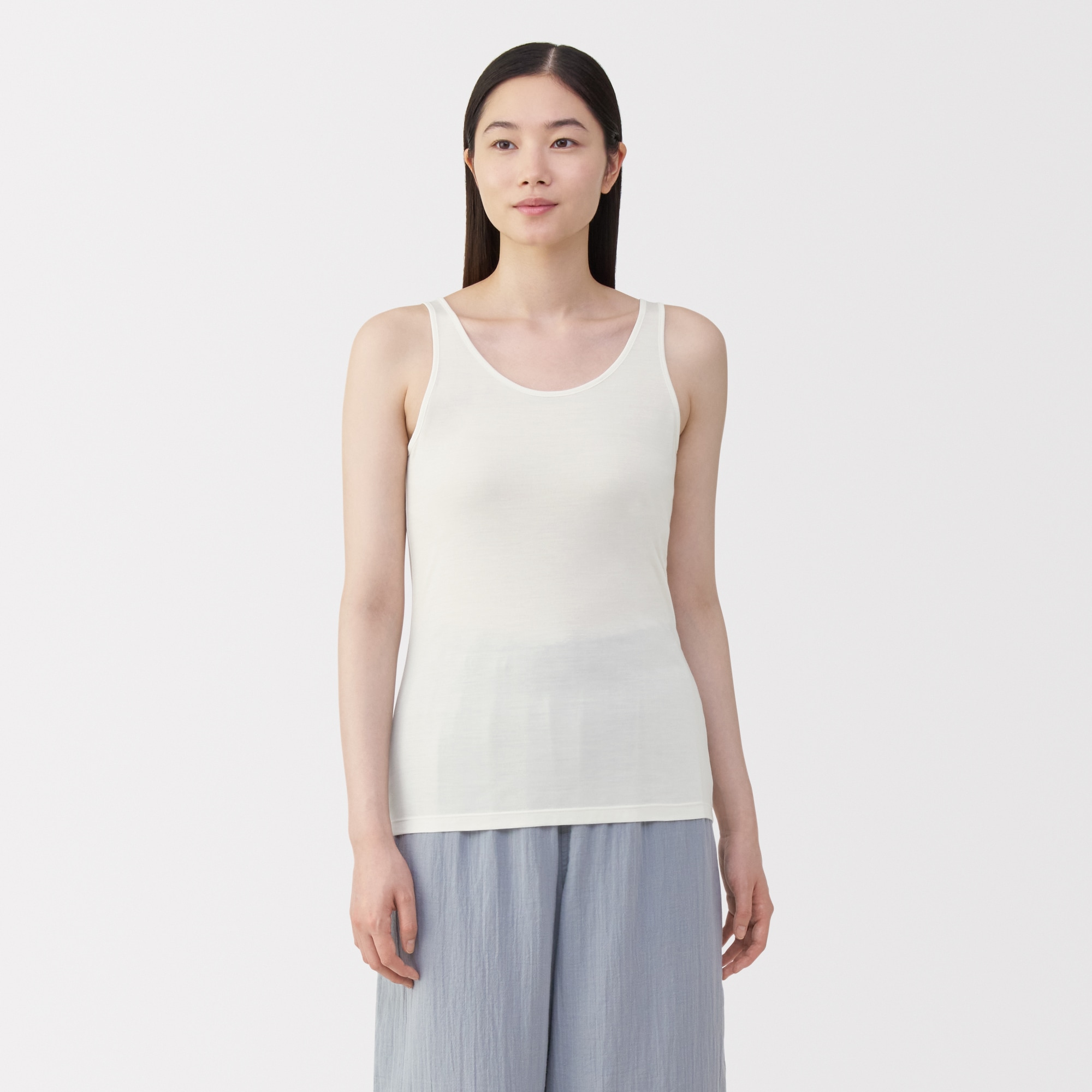 婦人 シルクタンクトップ | 無印良品