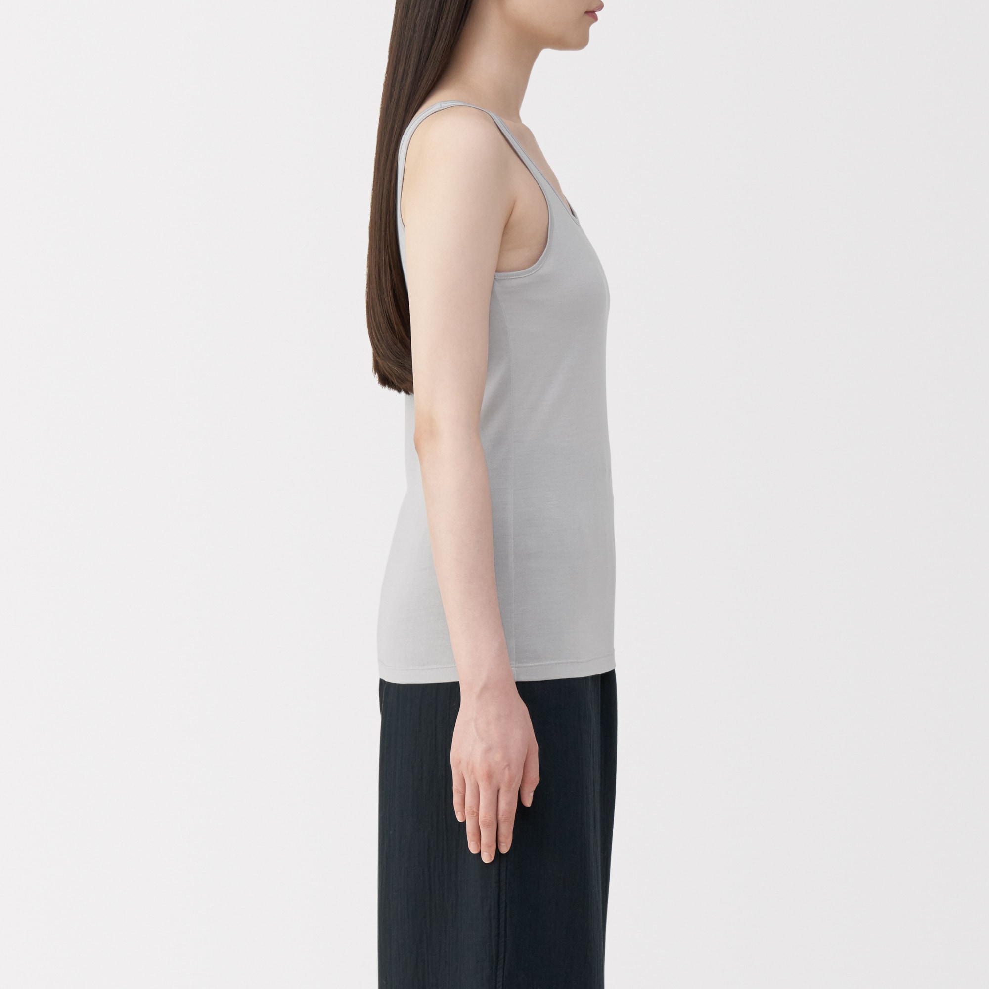 婦人 シルクタンクトップ | 無印良品