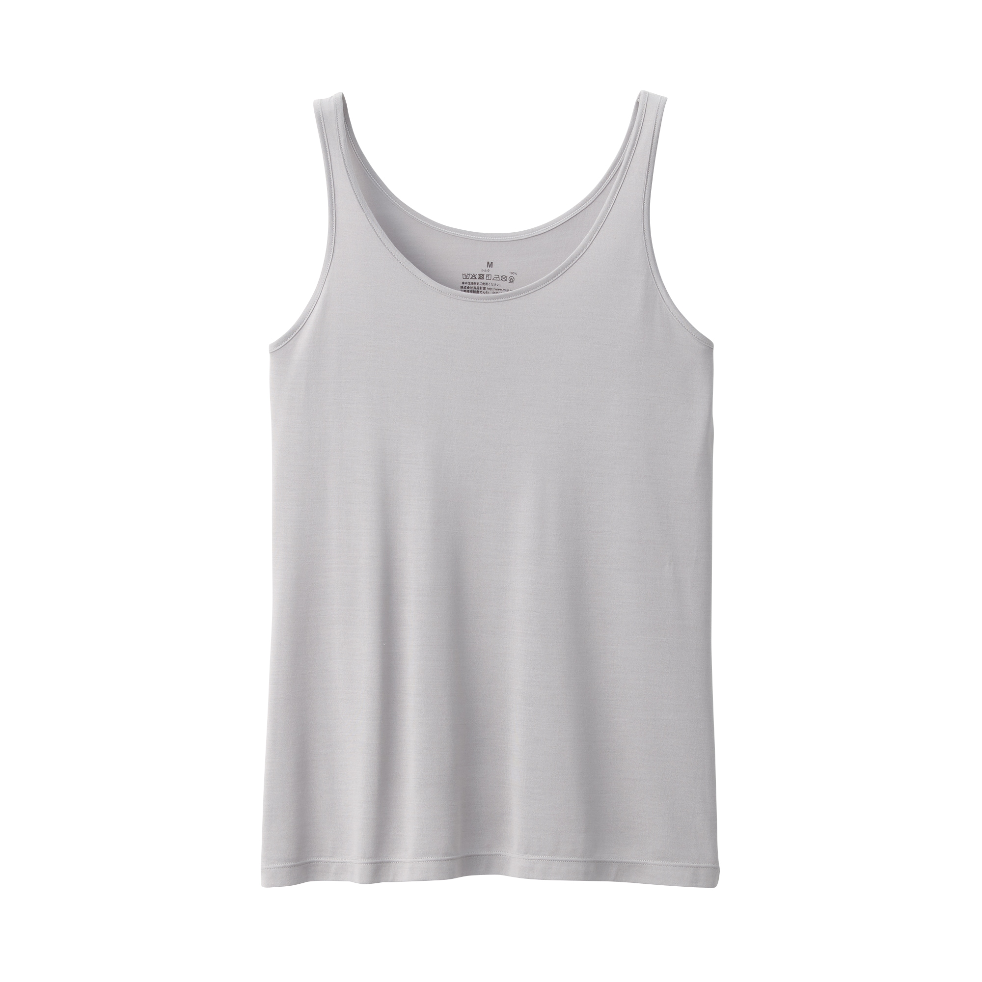 婦人　シルクタンクトップ