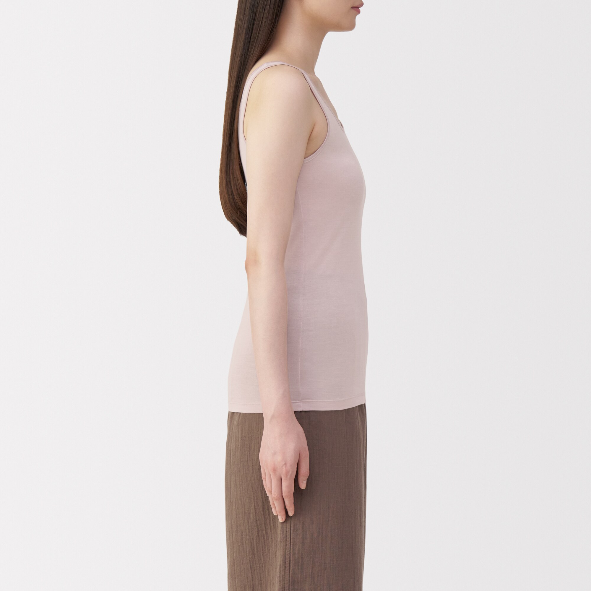 婦人 シルクタンクトップ | 無印良品