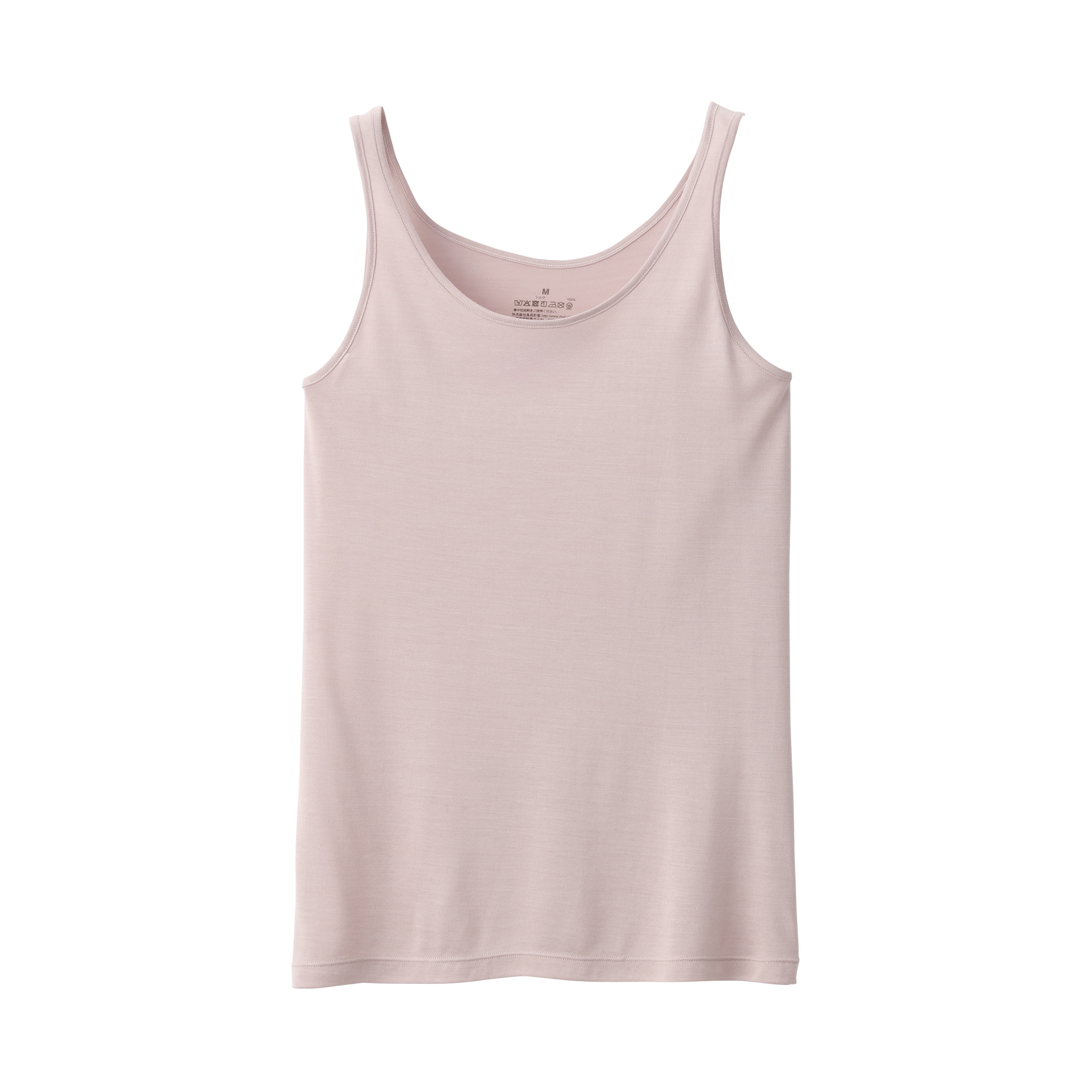 婦人　シルクタンクトップ