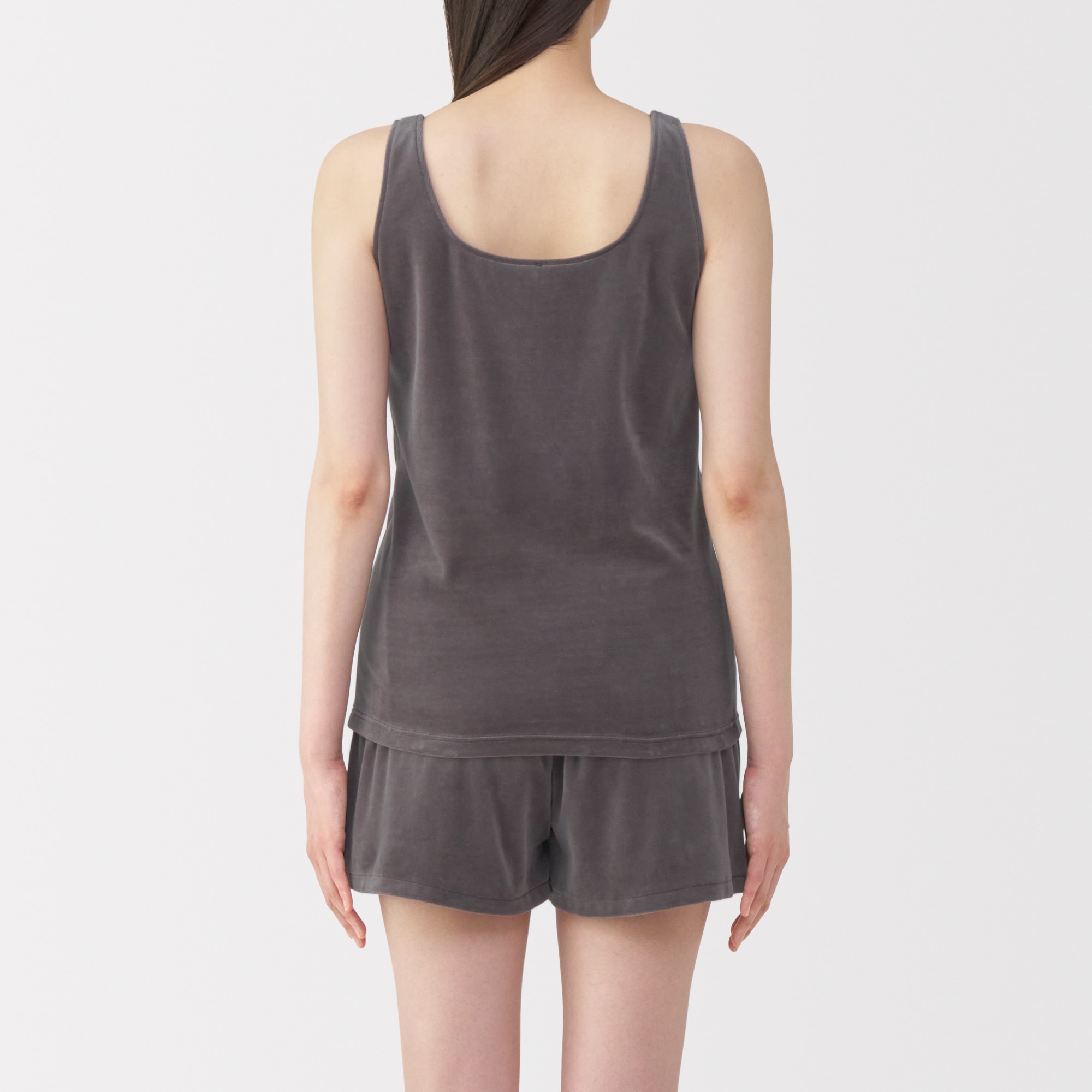 婦人　コットンベロアタンクトップ