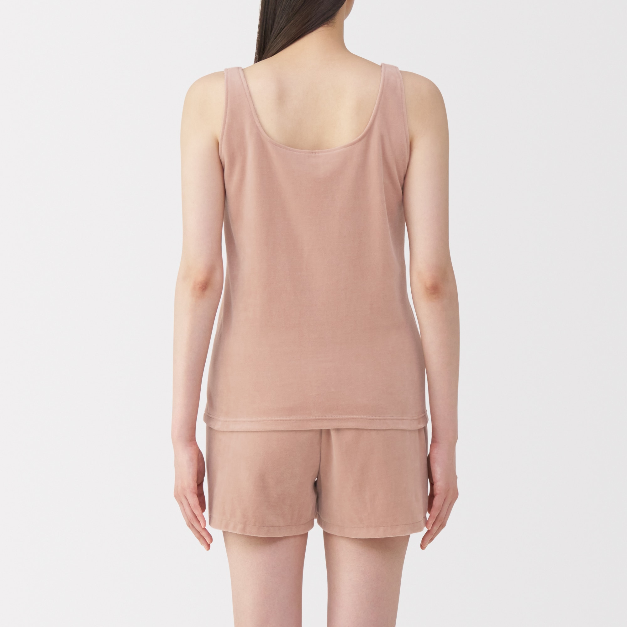 婦人　コットンベロアタンクトップ