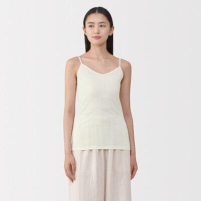 婦人　シルクキャミソール