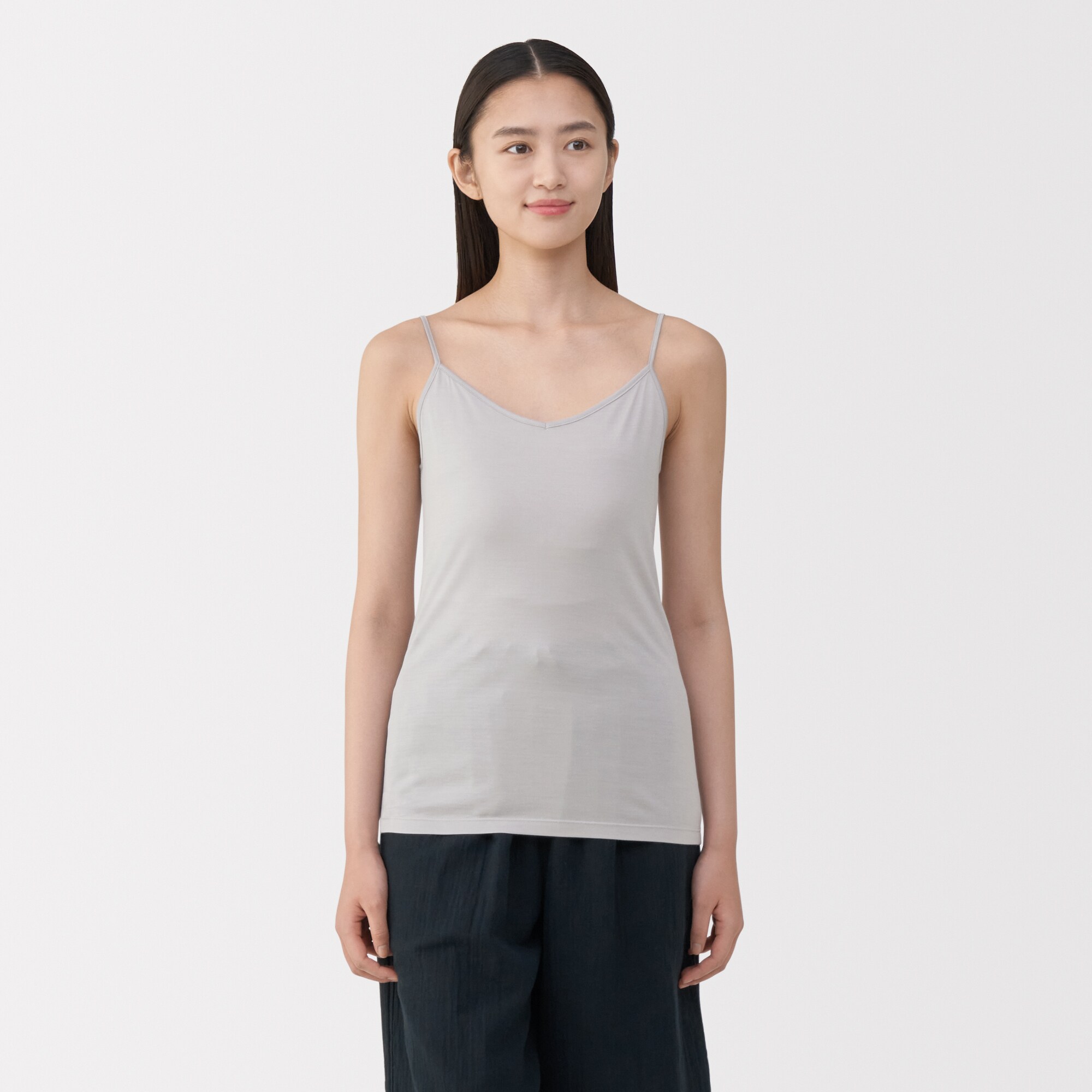 婦人　シルクキャミソール