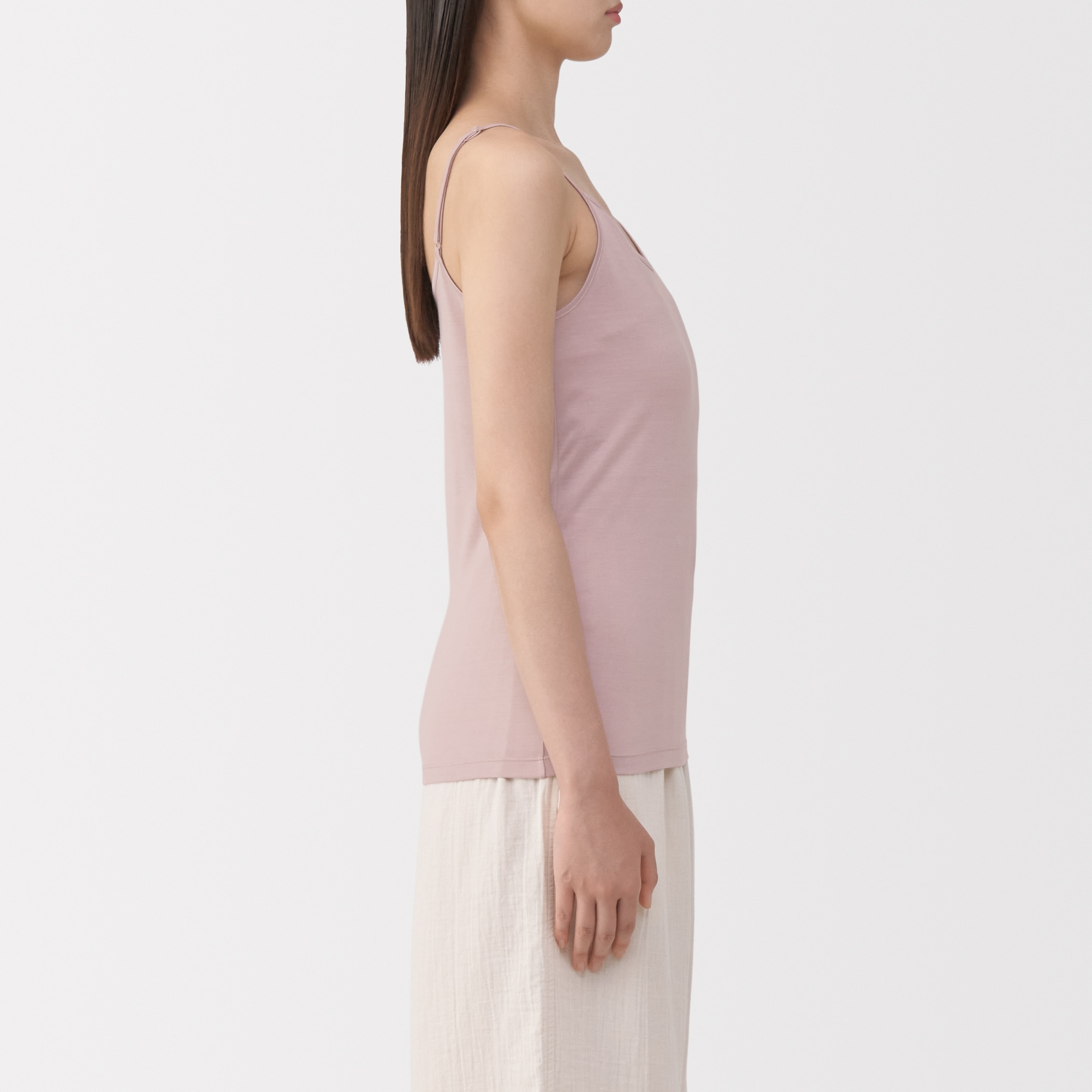 婦人　シルクキャミソール