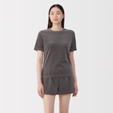 婦人　コットンベロア半袖Ｔシャツ