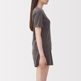 婦人　コットンベロア半袖Ｔシャツ