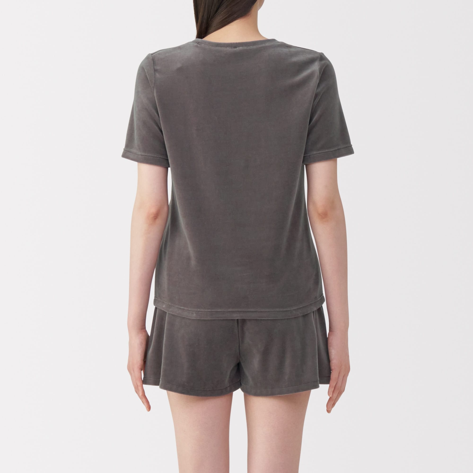 婦人　コットンベロア半袖Ｔシャツ