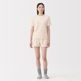 婦人　コットンベロア半袖Ｔシャツ