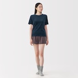 婦人　コットンベロア半袖Ｔシャツ