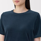 婦人　コットンベロア半袖Ｔシャツ