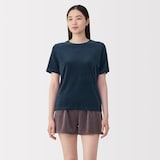 婦人　コットンベロア半袖Ｔシャツ