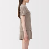 婦人　コットンベロア半袖Ｔシャツ