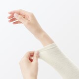 婦人　ウールクルーネック長袖Ｔシャツ