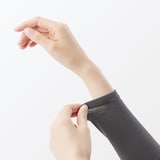 婦人　ウールクルーネック長袖Ｔシャツ